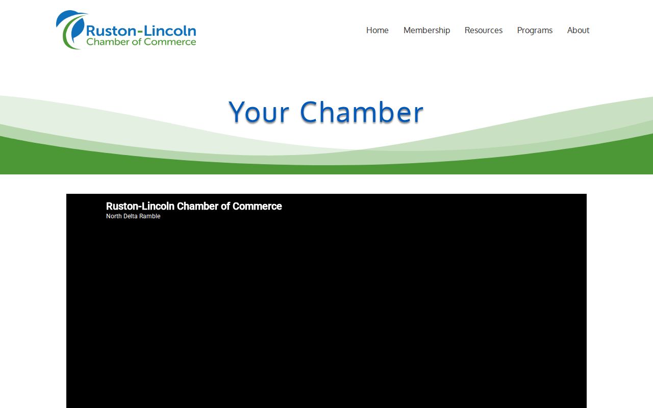 Ruston-Lincoln Chamber context for civic groups connecting Ruston neighbors